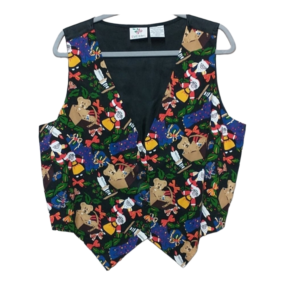 Nutcracker Women's XL Christmas Vest